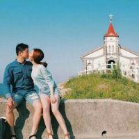 悠闲吃瓜情侣头像